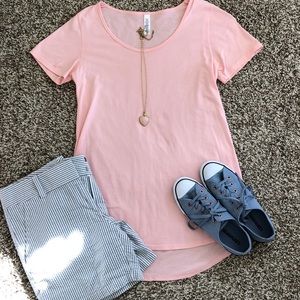 Lularoe pink XXS classic Tee